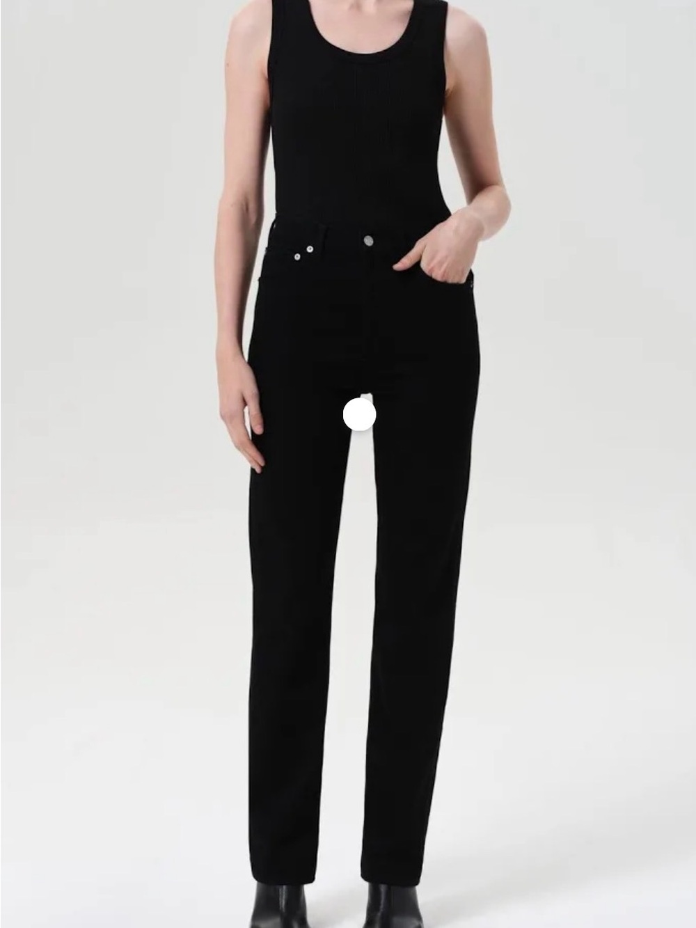 AGOLDE '90s Pinch Waist High-Rise Straight-Leg Jeans